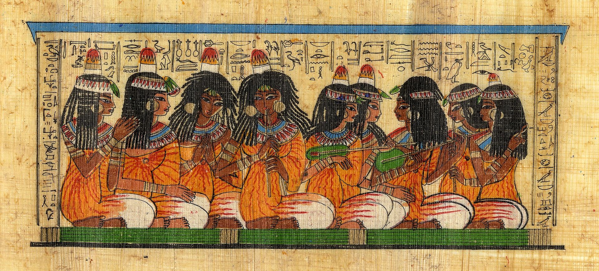 Artfully Musing Egyptian Papyrus for Your Art